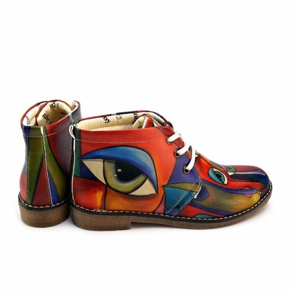 Goby Shoes - Cubist Ankle Boots - Picture 5 of 5